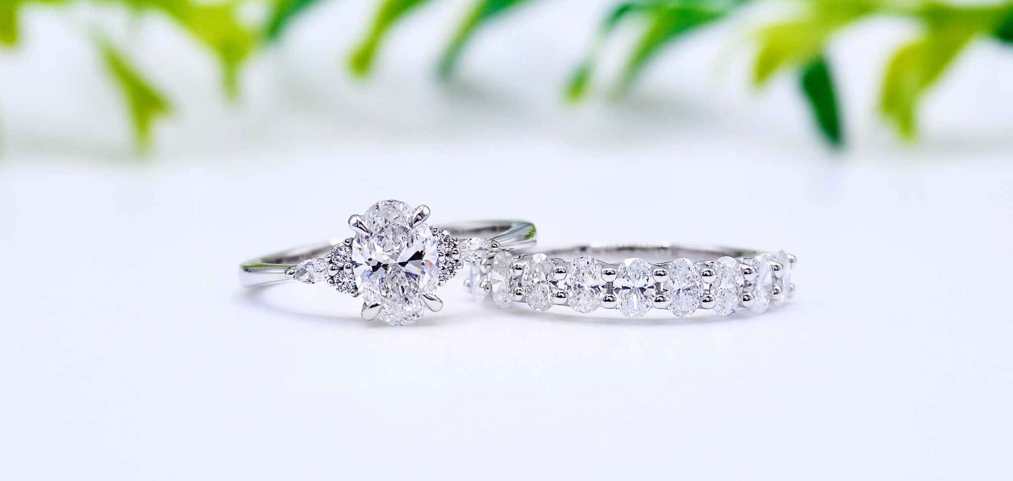 Wedding engagement hot sale rings
