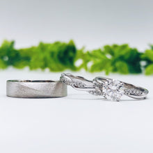 Load image into Gallery viewer, Wedding rings gold jewelry moissanite lab diamond manila philippines