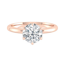 Load image into Gallery viewer, Lucce Lucia 6-Prong Round Moissanite