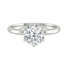 Load image into Gallery viewer, Lucce Lucia 6-Prong Round Moissanite