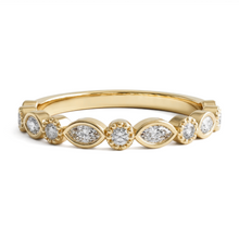 Load image into Gallery viewer, LUCCE AINA™ Lab Diamond 0.55ctw 14K Yellow Gold