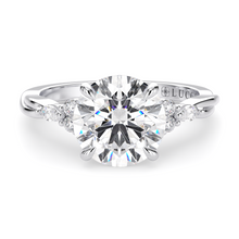 Load image into Gallery viewer, Lucce Alessa Round Lab Diamond 0.50ct F VVS2 Id IGI 14K White Gold