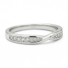 Load image into Gallery viewer, LUCCE ANGELA™ 0.14ctw Lab Diamond 18K White Gold
