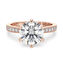 Load image into Gallery viewer, LUCCE ANGELA™ Pavé Round Diamond