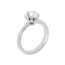 Load image into Gallery viewer, Lucce Angela Round Moissanite