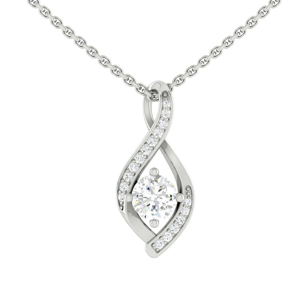Lucce Fiore Infinity Necklace Diamond