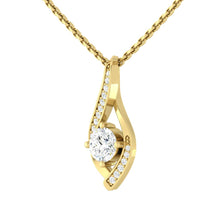 Load image into Gallery viewer, Lucce Fiore Infinity Necklace Moissanite