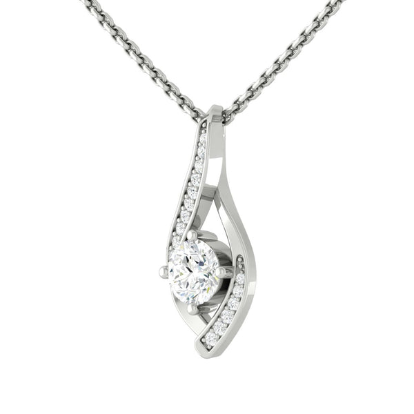 Lucce Fiore Infinity Necklace Diamond