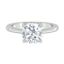 Load image into Gallery viewer, Azalea Cushion Platinum