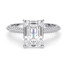 Load image into Gallery viewer, Lucce Ecuadorian Pavé Emerald Diamond