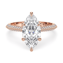 Load image into Gallery viewer, Lucce Ecuadorian Pavé Marquise Diamond