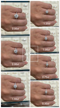 Load image into Gallery viewer, Moissanite engagement ring with pink diamonds Philippines

