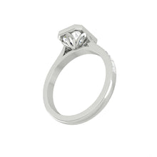 Load image into Gallery viewer, Lucce Carla Channel Emerald Moissanite