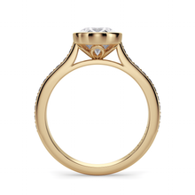 Load image into Gallery viewer, Lucce Carla Pavé Oval Diamond