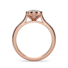 Load image into Gallery viewer, Lucce Carla Pavé Pear Diamond