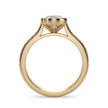 Load image into Gallery viewer, Lucce Carla Pavé Pear Diamond