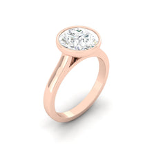 Load image into Gallery viewer, Lucce Carla Round Moissanite