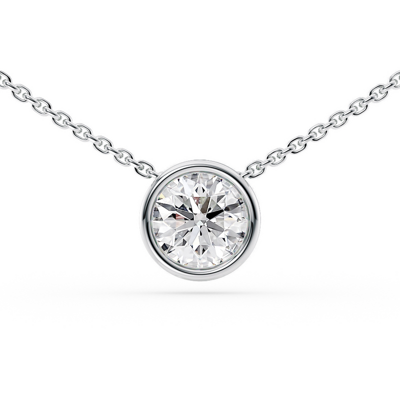 Lucce Carla Round Necklace Diamond