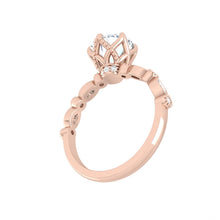 Load image into Gallery viewer, Lucce Christine Round Moissanite
