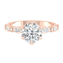 Load image into Gallery viewer, Lucce Christine Round Moissanite