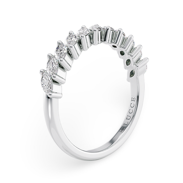 Lucce Constance Lia 1.10CTW Lab Diamond Platinum