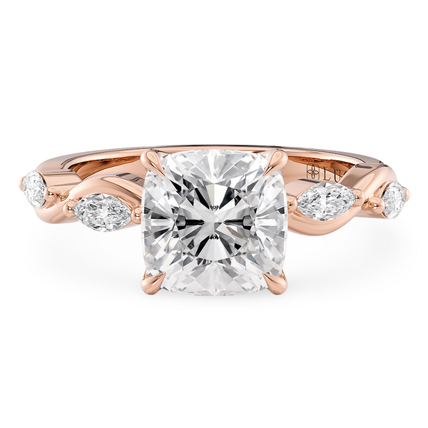 Lucce Constance Petal Cushion Diamond