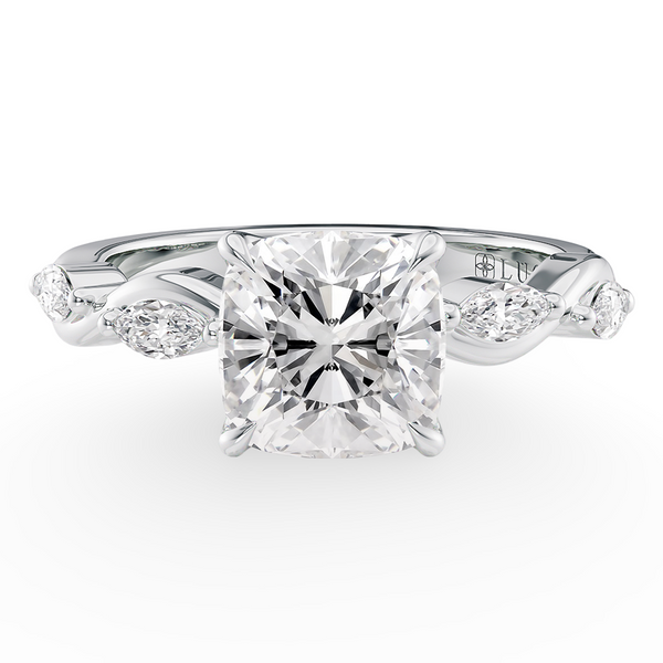 Lucce Constance Petal Cushion Diamond