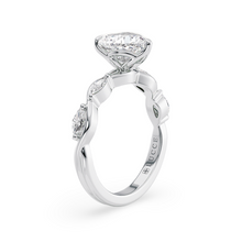 Load image into Gallery viewer, Lucce Constance Heart Lab Diamond 1.06ct D VVS2 Ex IGI Platinum