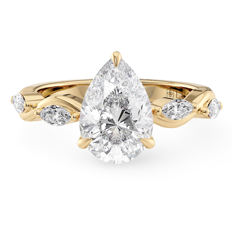 Constance Petal Pear Diamond