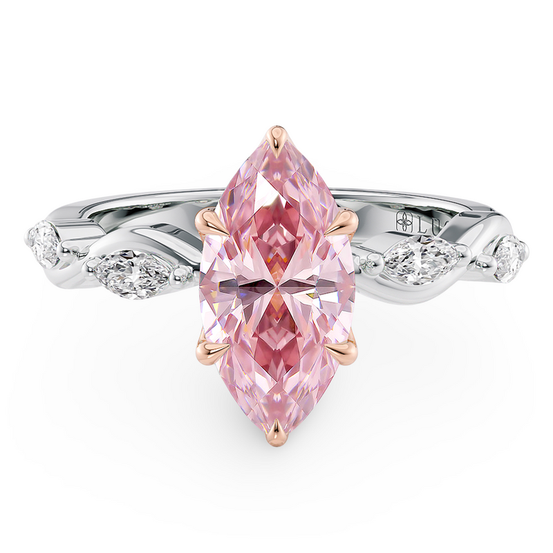 Lucce Constance Petal Marquise Rosé Pink Diamond