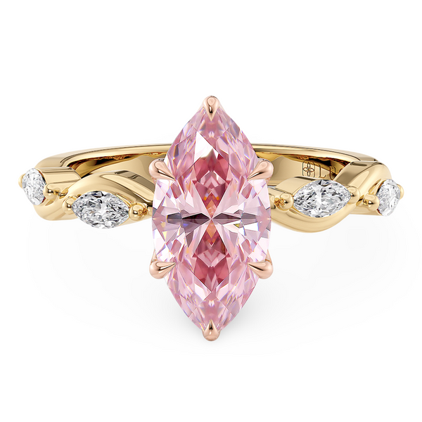 Lucce Constance Petal Marquise Rosé Pink Diamond