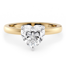 Load image into Gallery viewer, Lucce Constance Solitaire Heart Diamond