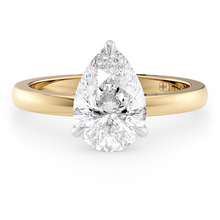 Load image into Gallery viewer, Lucce Constance Solitaire Pear Diamond