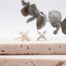 Load image into Gallery viewer, Lucce Constance Ole Earrings Diamond