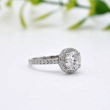 Load image into Gallery viewer, Presa 1.04ct Forever ONE Moissanite 14K White Gold
