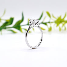 Load image into Gallery viewer, Trieste 1.5ct Forever ONE Moissanite 14K White Gold
