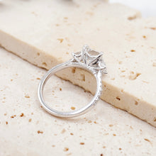 Load image into Gallery viewer, Lucce Sophia Pavé Princess Platinum