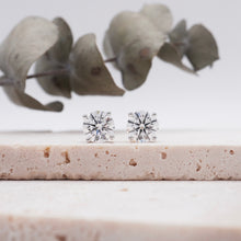 Load image into Gallery viewer, Lucce Kaela Earrings Round Diamond
