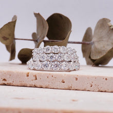 Load image into Gallery viewer, Lucce Civini 7-Stone Round Diamond