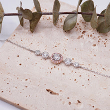 Load image into Gallery viewer, Montevalle Rosé Bracelet 0.79ctw D VVS2 Lab Diamond 18K White &amp; 18K Rose Gold
