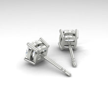 Load image into Gallery viewer, Diana Cushion Earrings Lab Diamond
