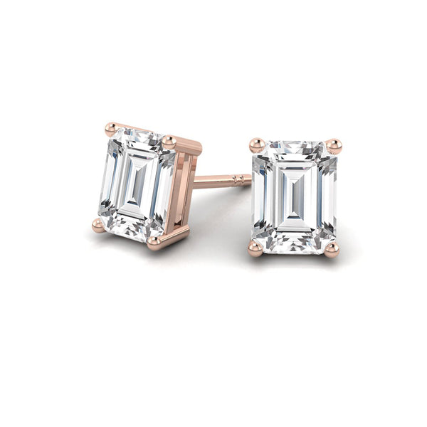 Lucce Diana Emerald Earrings Diamond