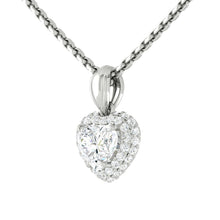 Load image into Gallery viewer, Presa Heart Necklace Lab Diamond
