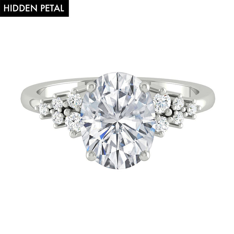 Ellia Oval 1.52ct SUPERNOVA Moissanite