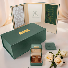 Load image into Gallery viewer, Lucce Jasmine Stud 2.00CTW SUPERNOVA Moissanite 14K White Gold