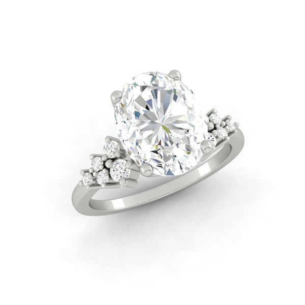 Lucce Ellia Oval Diamond