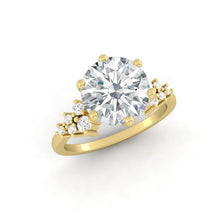 Load image into Gallery viewer, Moissanite Lab Diamond Engagement Ring Wedding Rings Manila Philippines