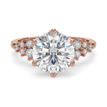 Load image into Gallery viewer, Lucce Ellia Round Moissanite