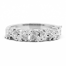 Load image into Gallery viewer, Lucce Eloisa 1.25CTW Lab Diamond 14K White Gold