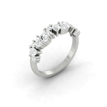 Load image into Gallery viewer, Lucce Eloisa 1.25CTW Lab Diamond 14K White Gold